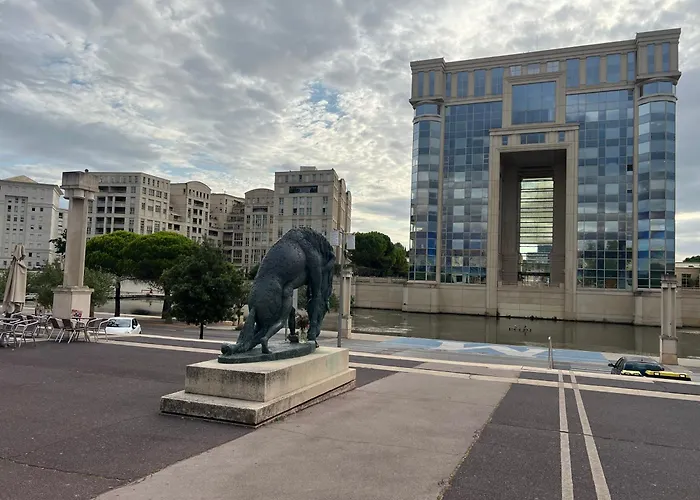 Daire Superbe Entier 43 M2 Au Centre-ville Ideal 1 A 2 Personnes Montpellier